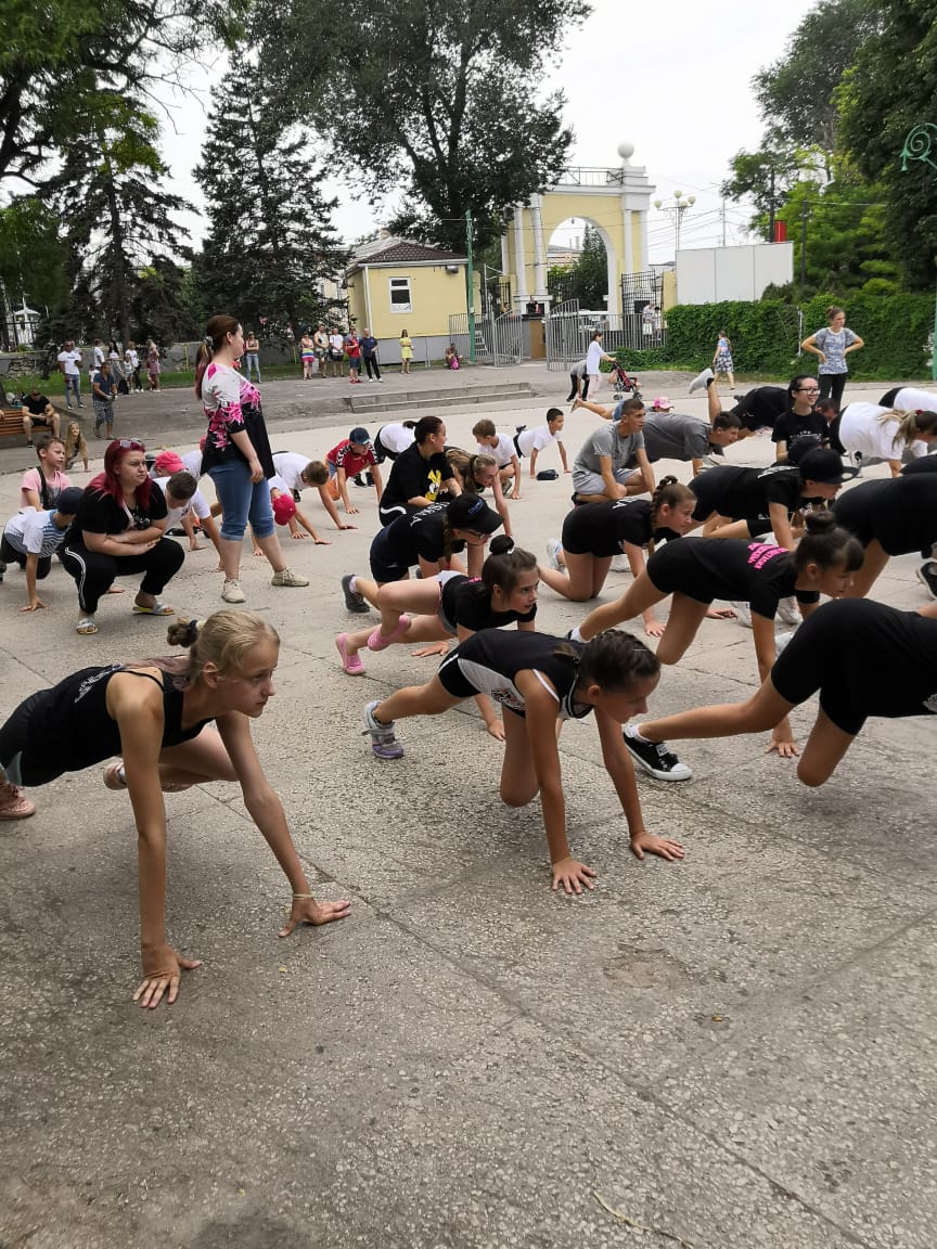 Зарядка с чемпионом